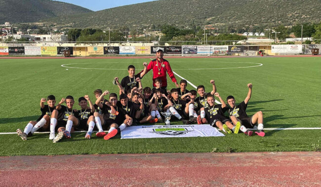 Κ14 Πρωταθλητές ΕΠΣΑΝΑ